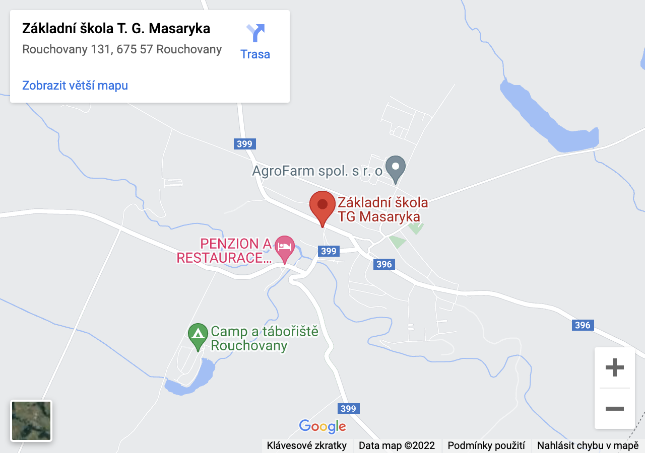 Mapa školy